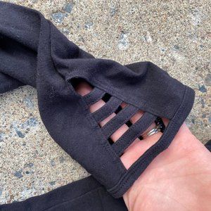 a-glow maternity legging capris Sz XL